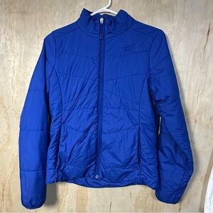 The North Face Women's Bombay Insulated Puffer Jacket Outdoors Hike Royal Blue S